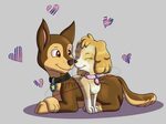 PAW Patrol Valentine 2019 - Chase x Skye by kreazea Paw patr